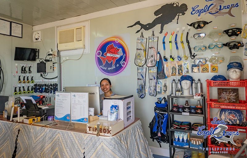 sipalay dive center recption
