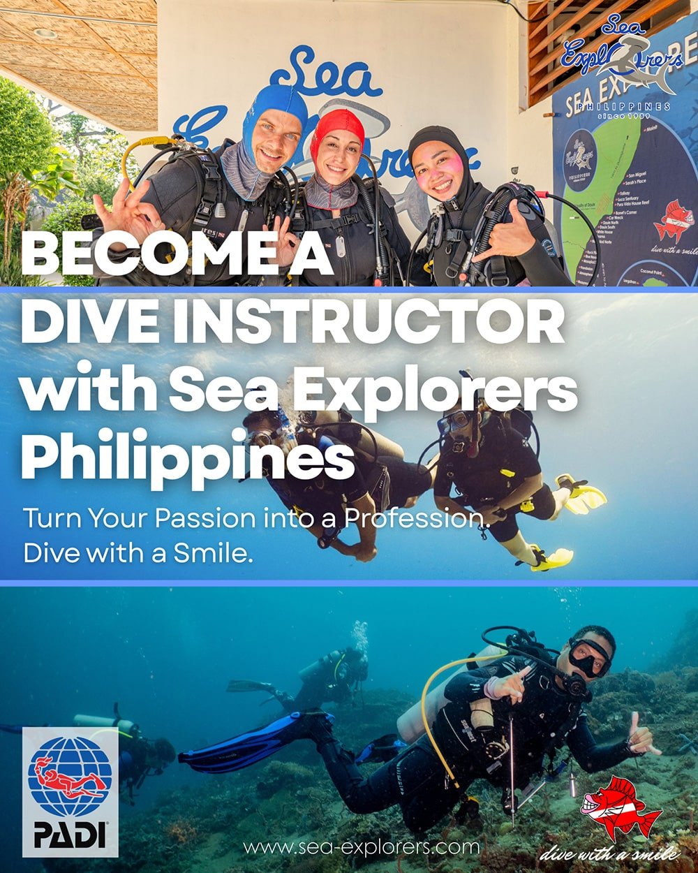 sea explorers padi idc package